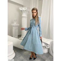 Стильное платье из вельвета