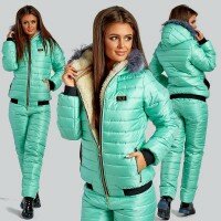 Теплый лыжный костюм на меху